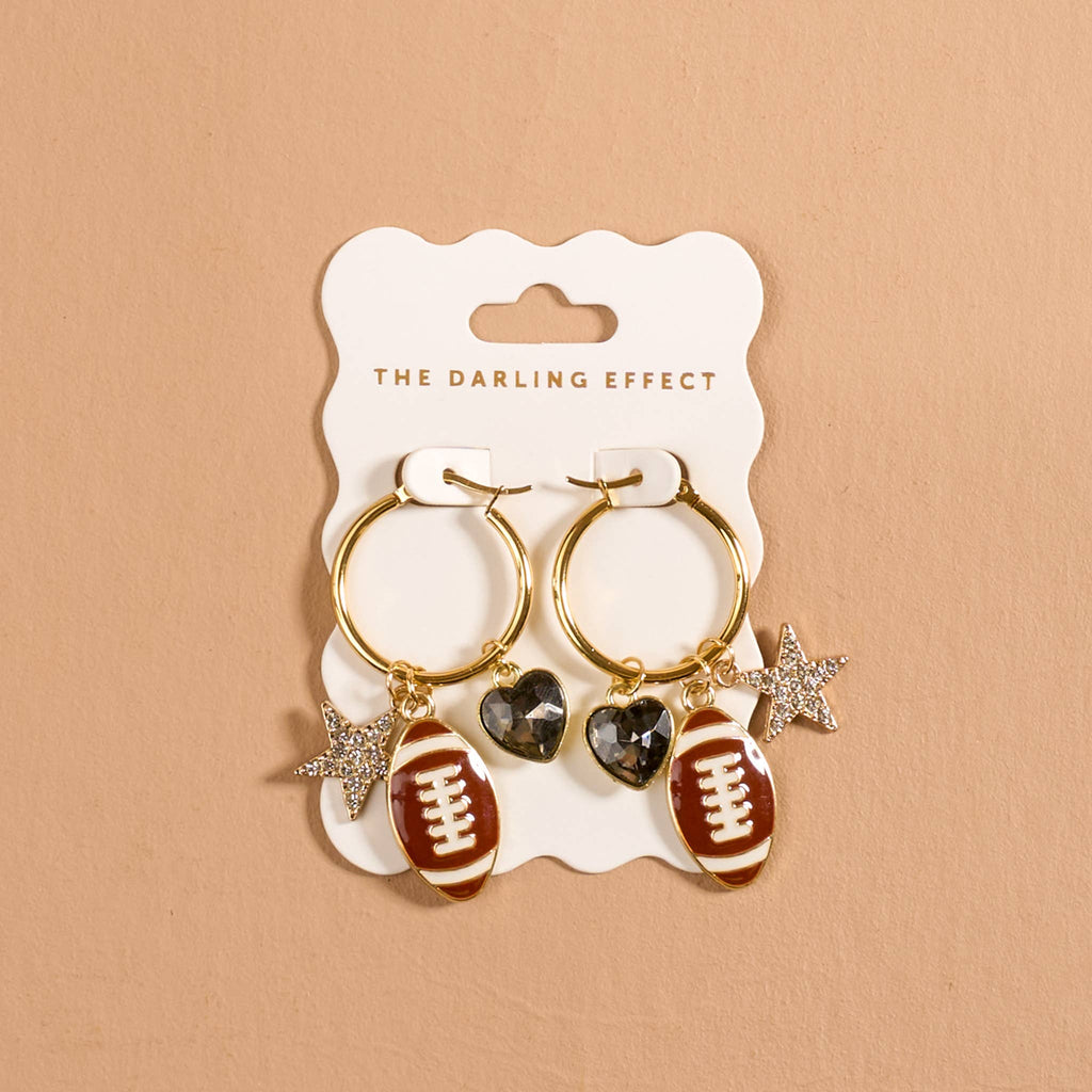 Signature Hoop Earrings-Gameday Glitz