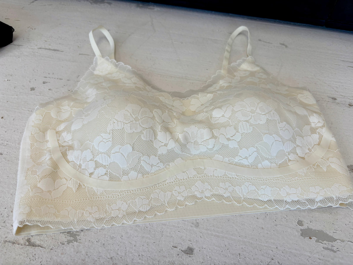 Floral Laced Bralette | OS