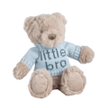 Mud Pie Lil Bro Plush Bear