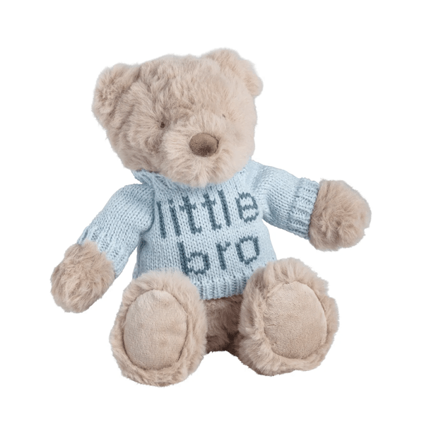 Mud Pie Lil Bro Plush Bear