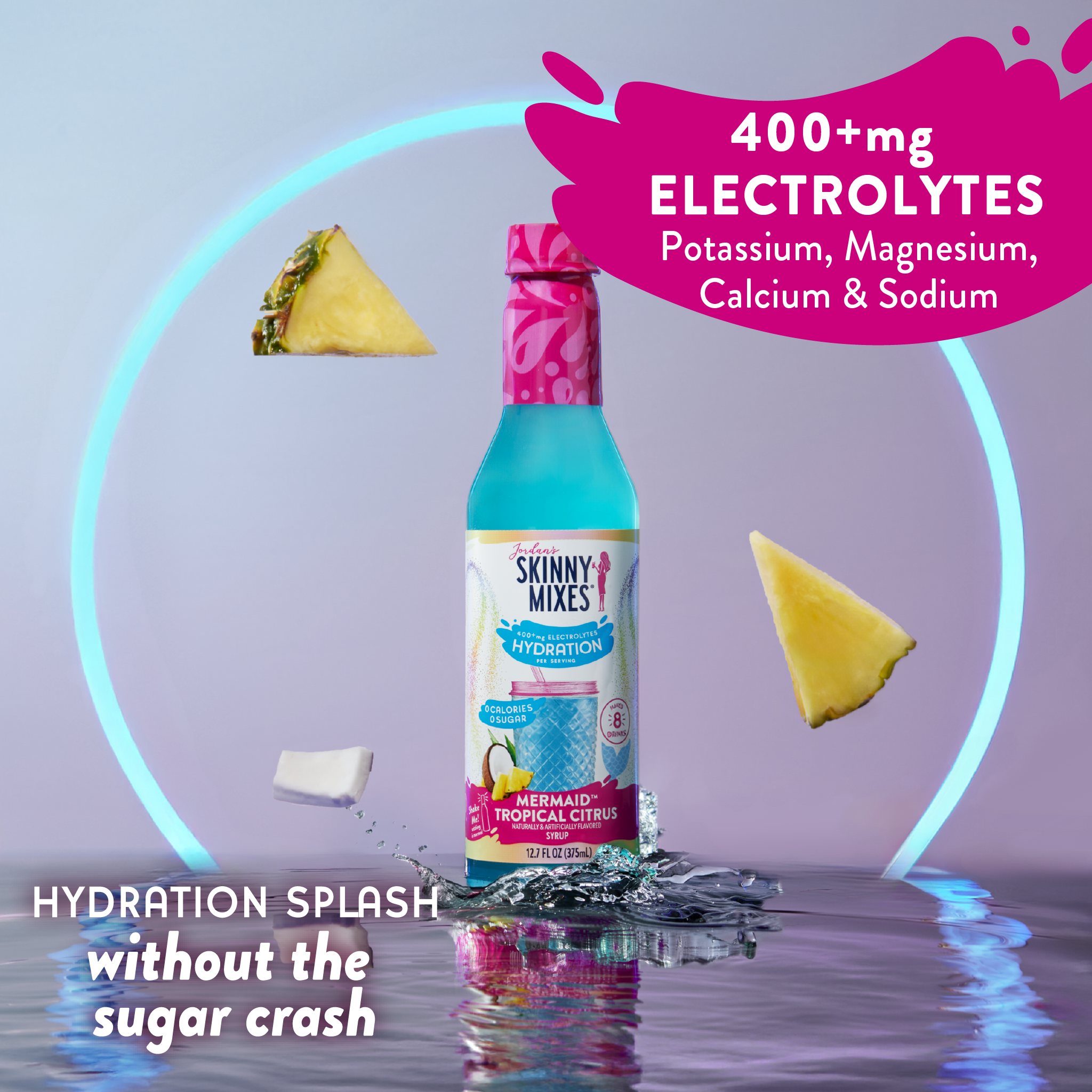 SF Mermaid Hydration Syrup w/ Electrolytes 375 ml