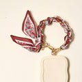 Call Me Later Phone Scarf | Crimson Rose