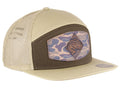 Bass Camo Brown Leather Patch Hat
