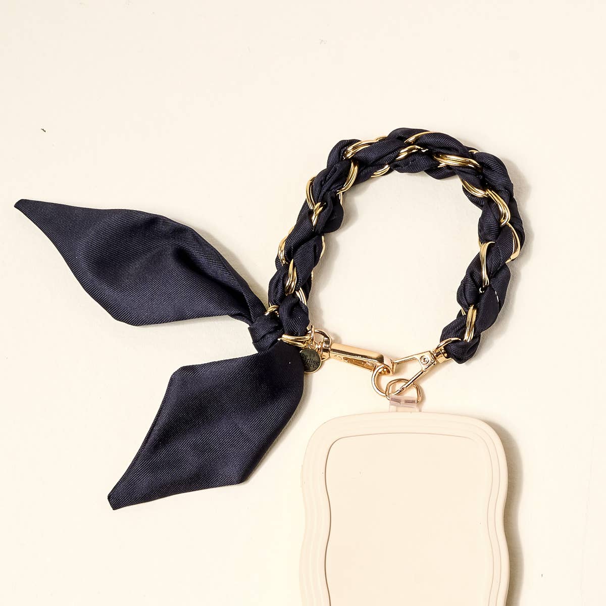 Call Me Later Phone Scarf | Black