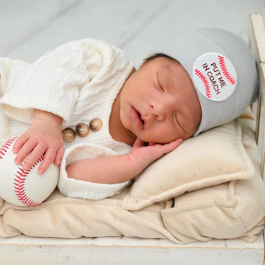 Put Me In Coach Infant Hat