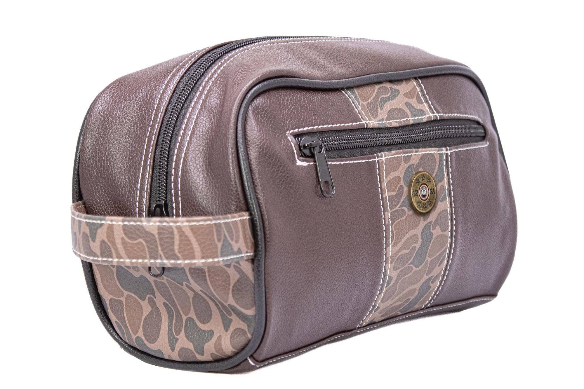 Shot Shell Toiletry Dopp Bag