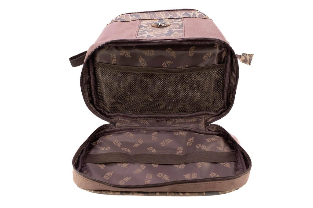 Buck Brown Canvas Toiletry Bag