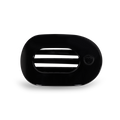 Round Flat Hair Clip | Small | Jet Black