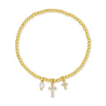 Divine Grace Charm Stretch Bracelet