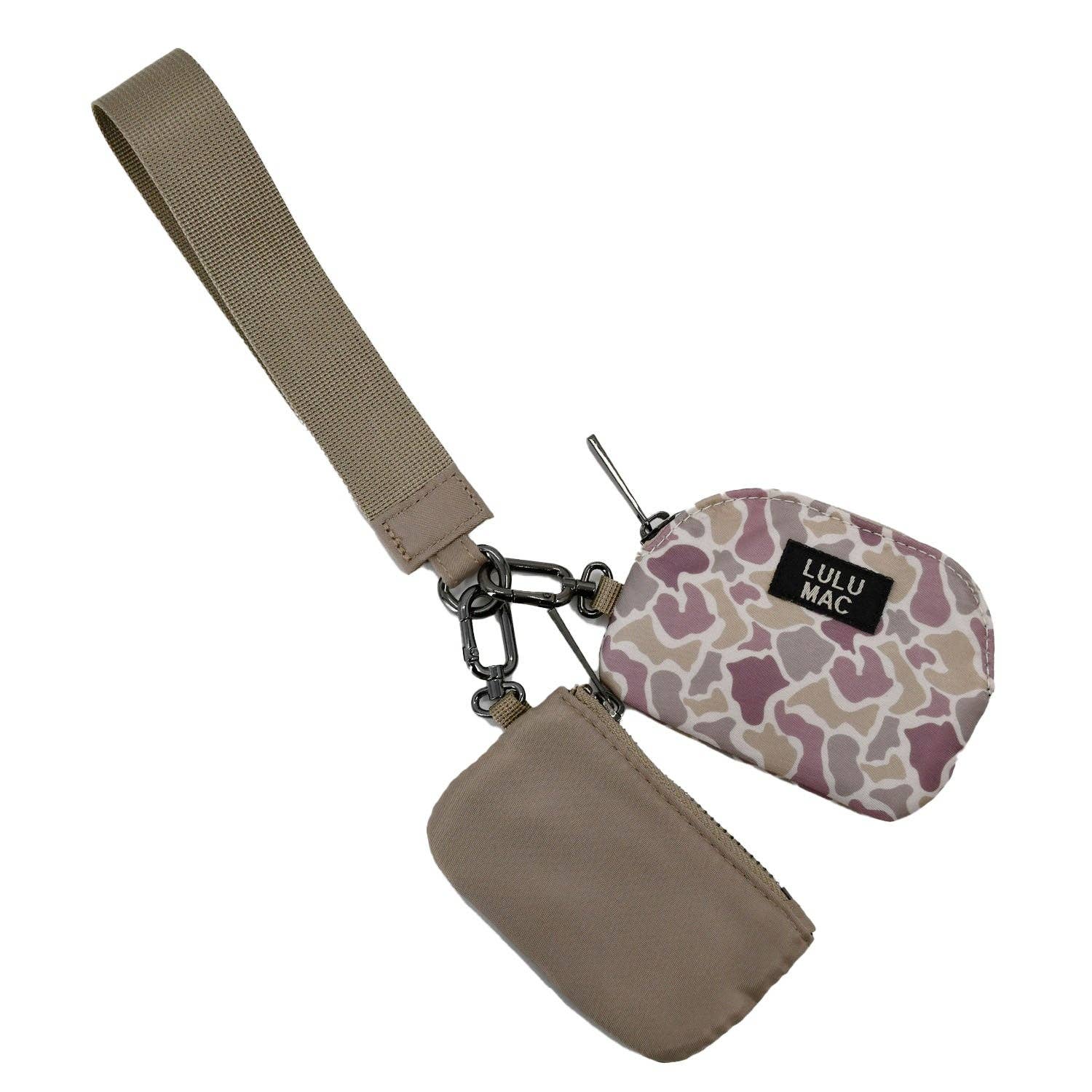 Lulu Mac Wristlets | Camo/Beige