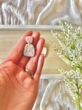 Pastel Tulip Clay Earrings