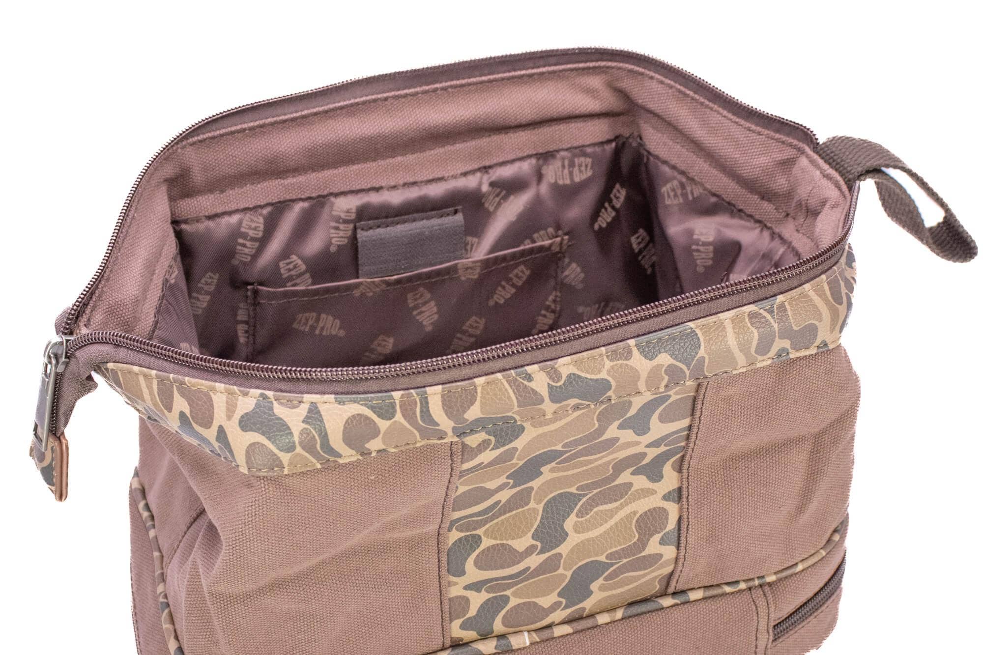 Buck Brown Canvas Toiletry Bag