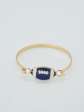 Football Bangle Bracelet