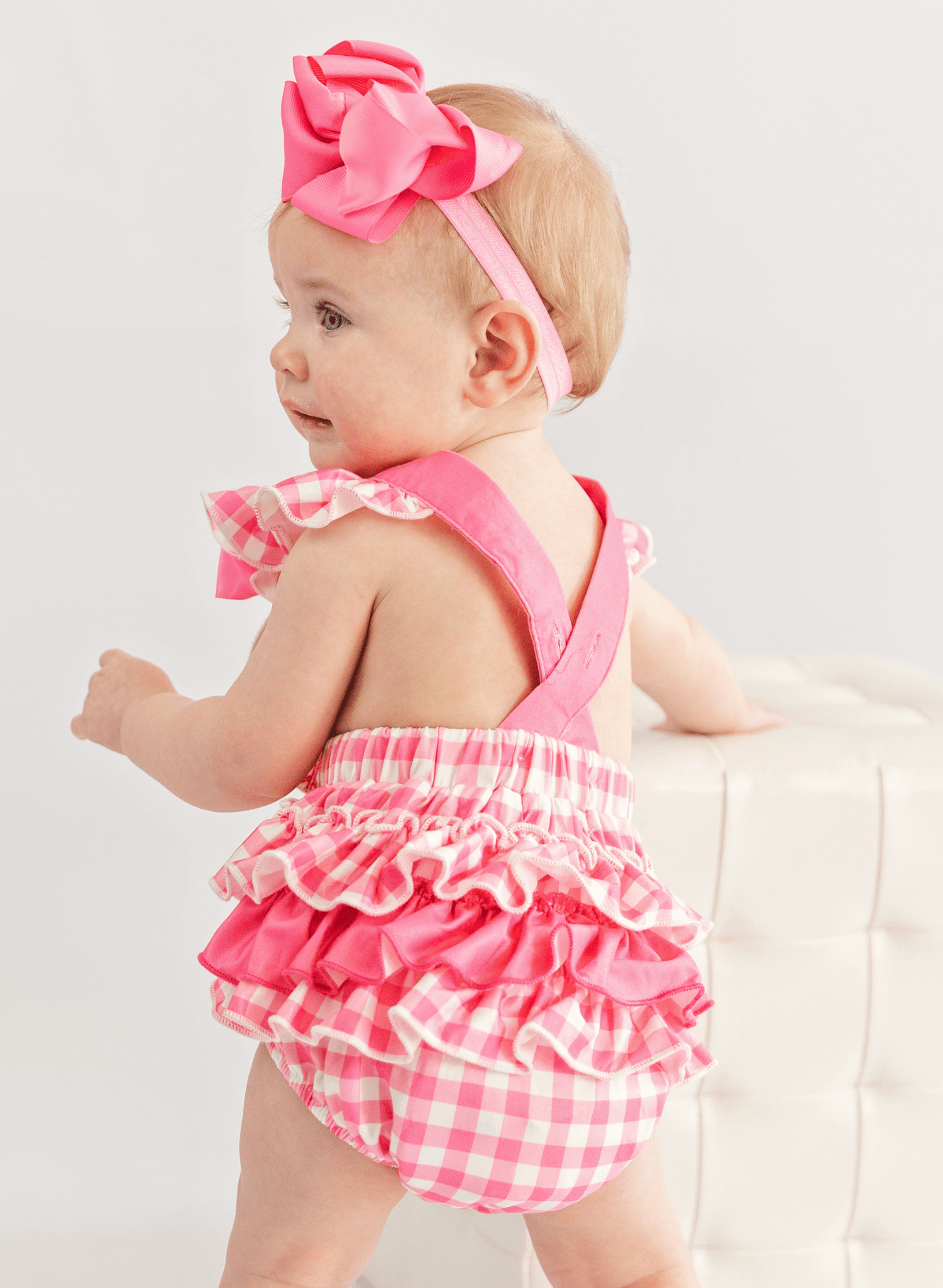 Little Slugger Ruffle Romper
