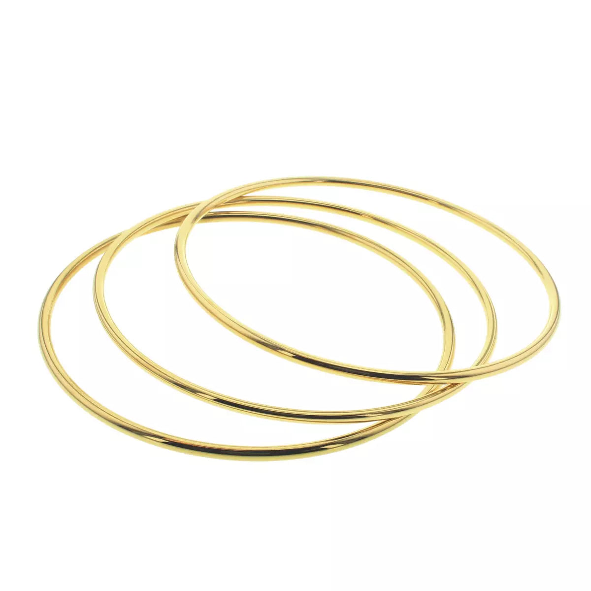 Gold Plated Bangle Set