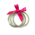 Gold Glitter Bangle Bracelet