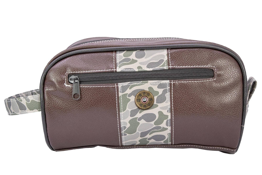Shot Shell Toiletry Dopp Bag