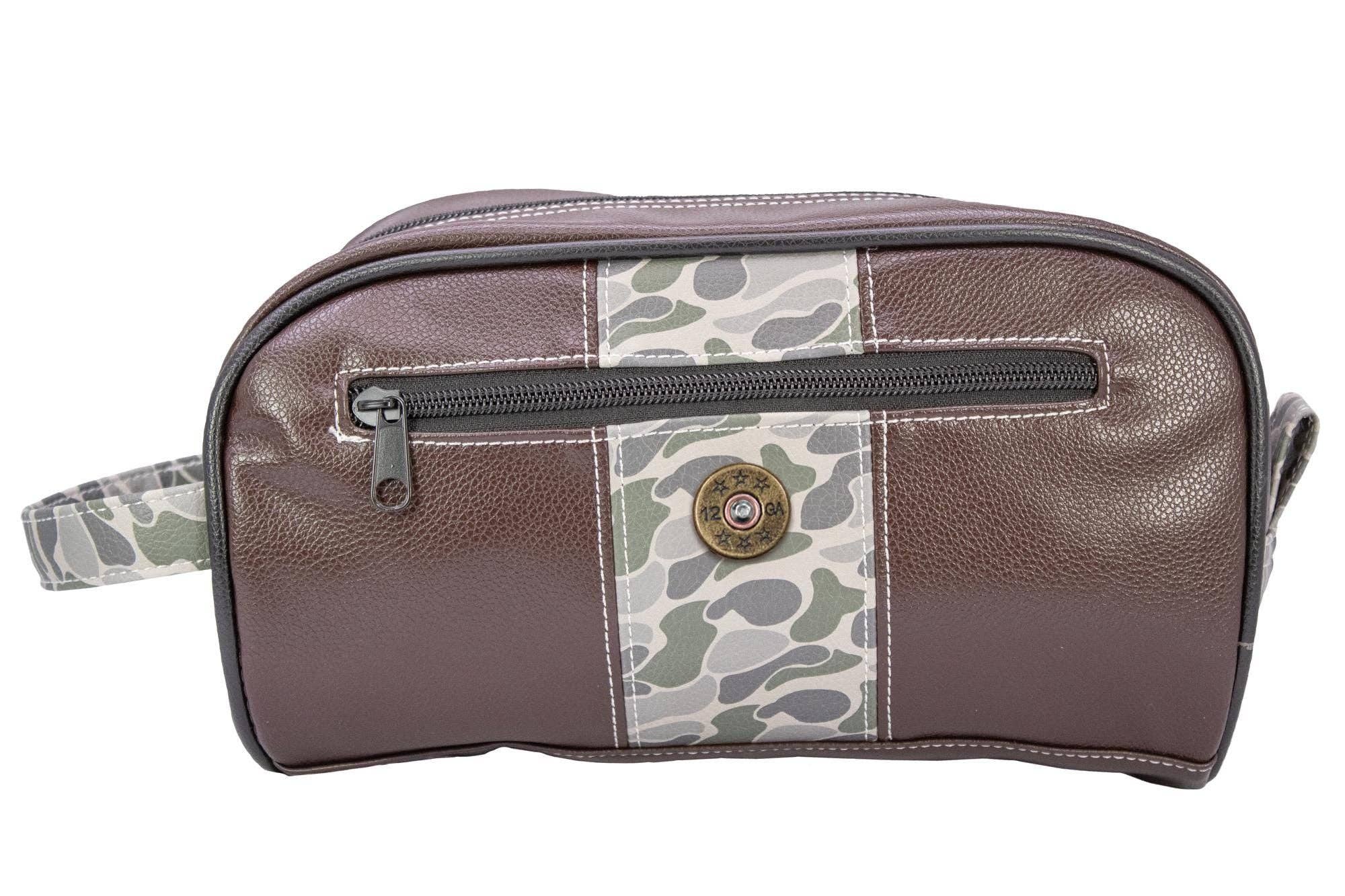 Shot Shell Toiletry Dopp Bag