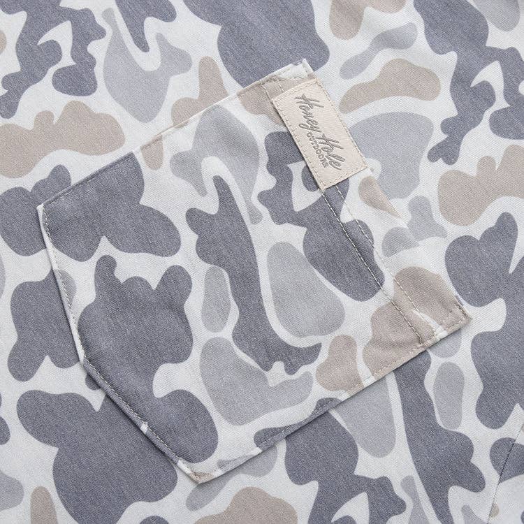 Drift Performance Hoodie - Smoke Camo