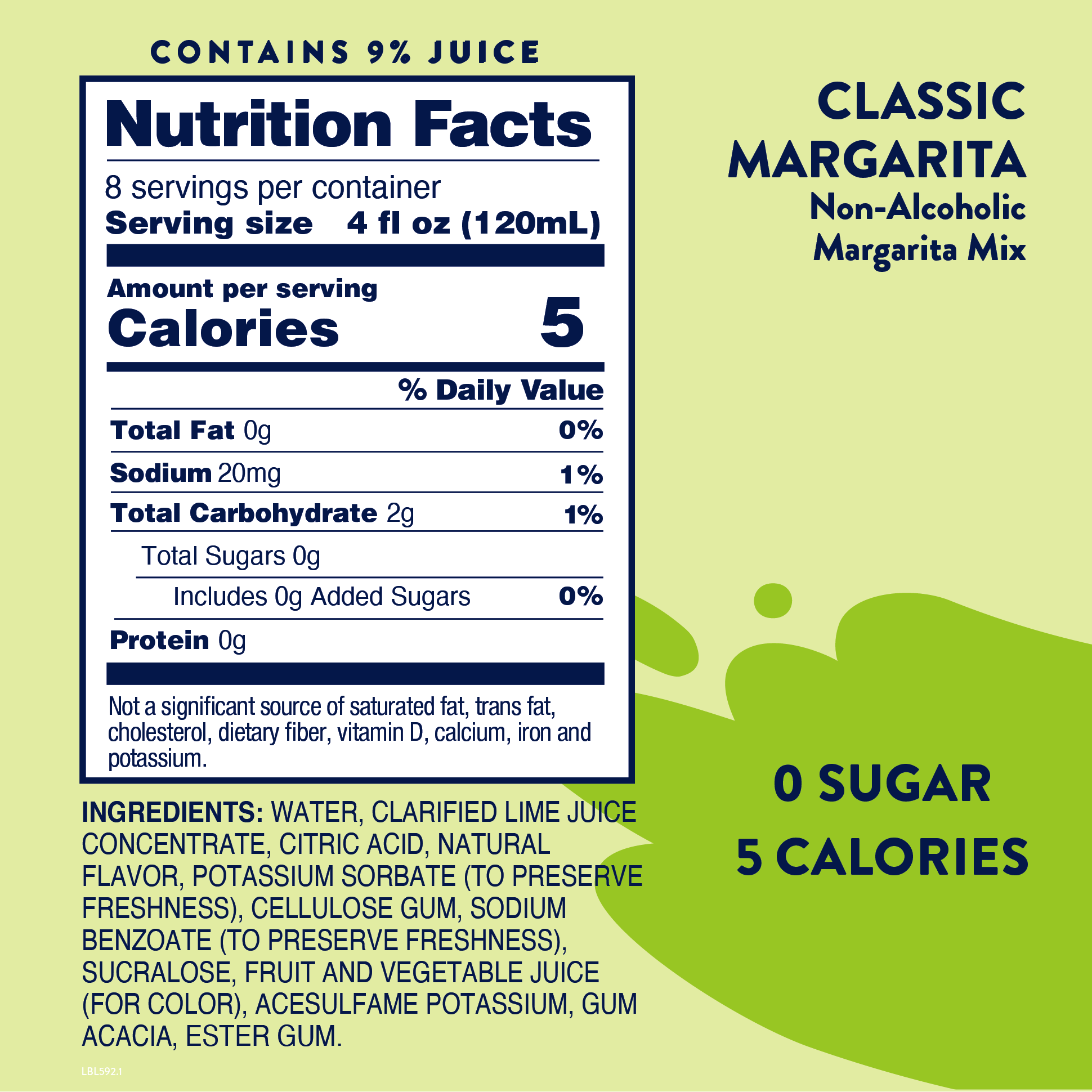 Margarita Mix - Sugar Free Mixer