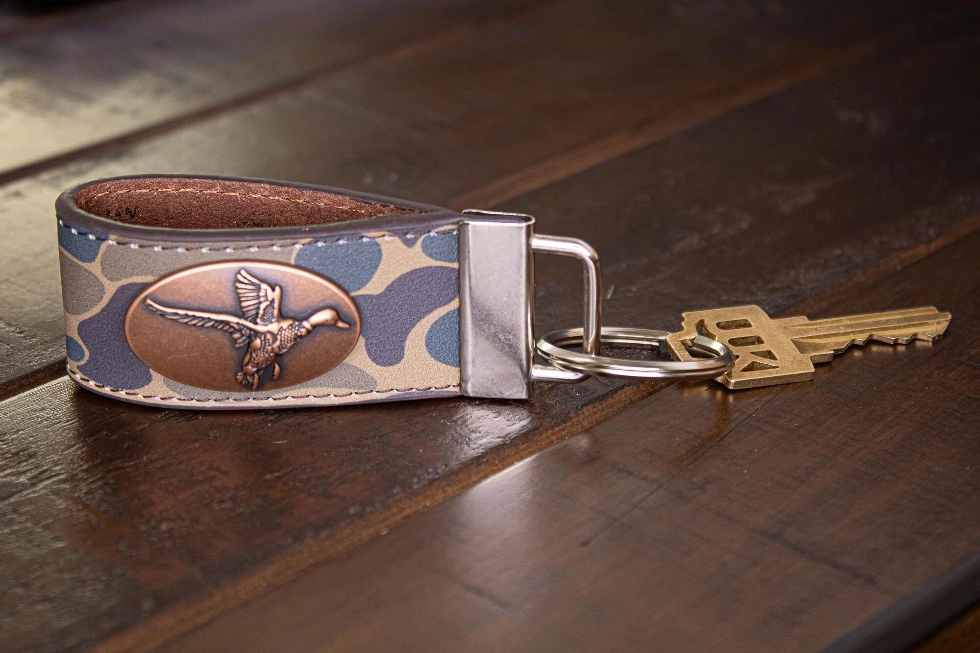 Zep-Pro Leather Loop Keychain
