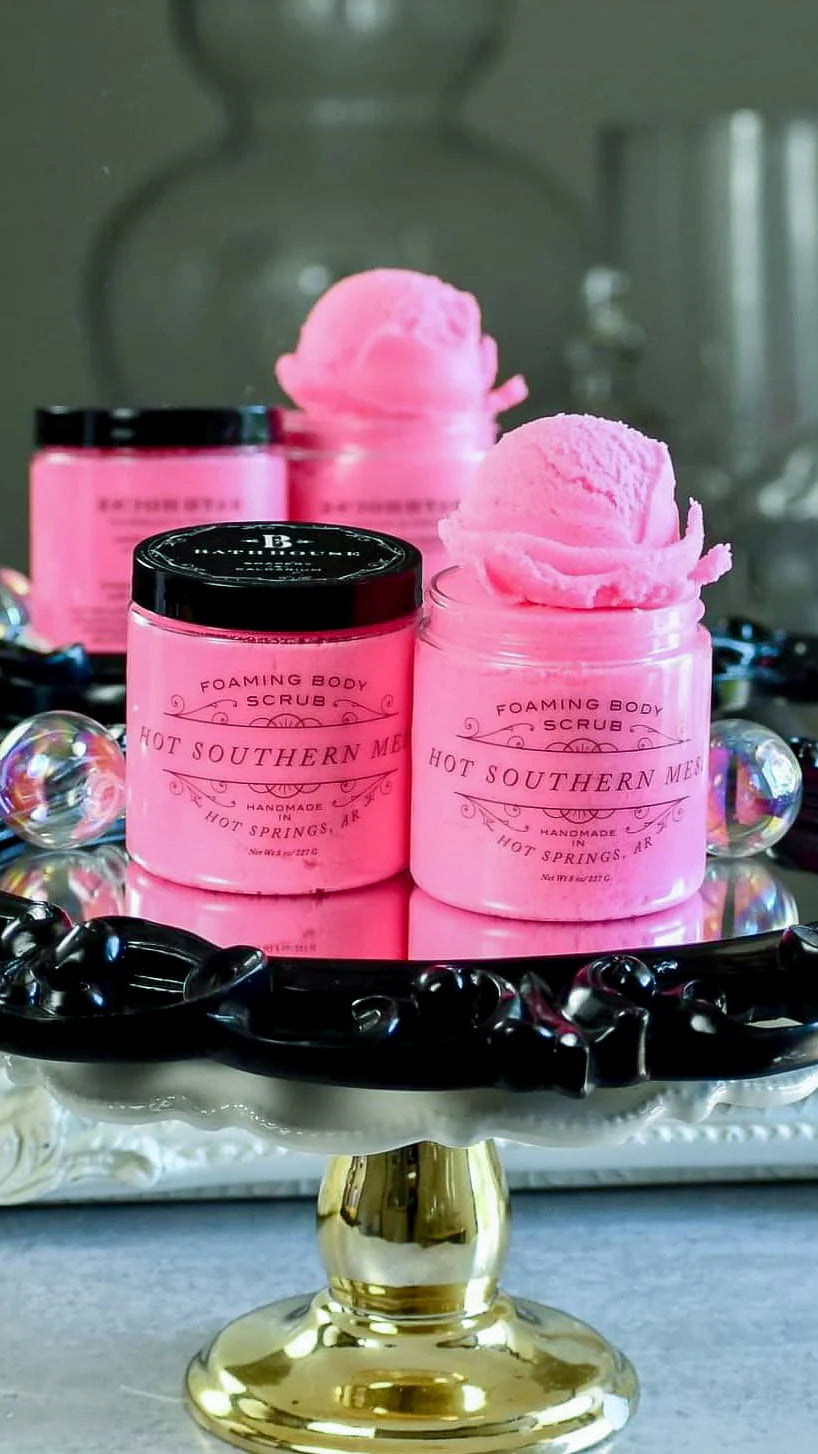 Bathhouse Foaming Body Scrub | Hot Southern Mess