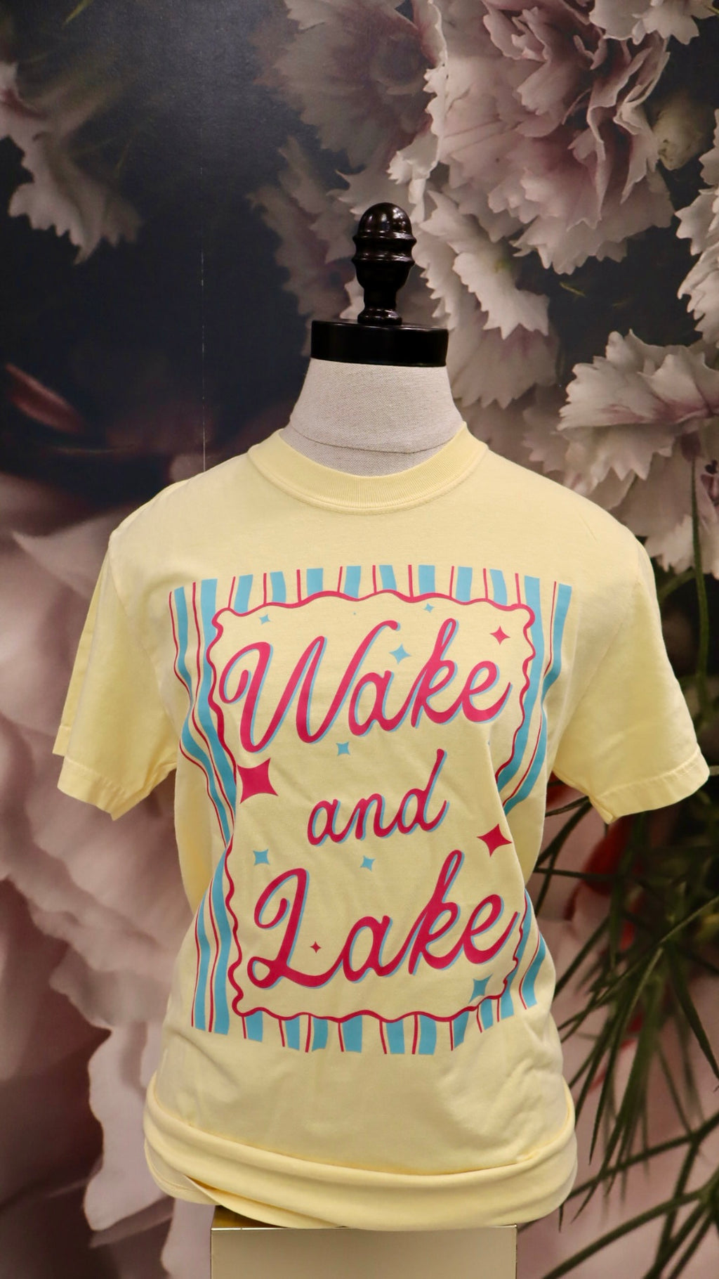 Wake & Lake Comfort Color Tee