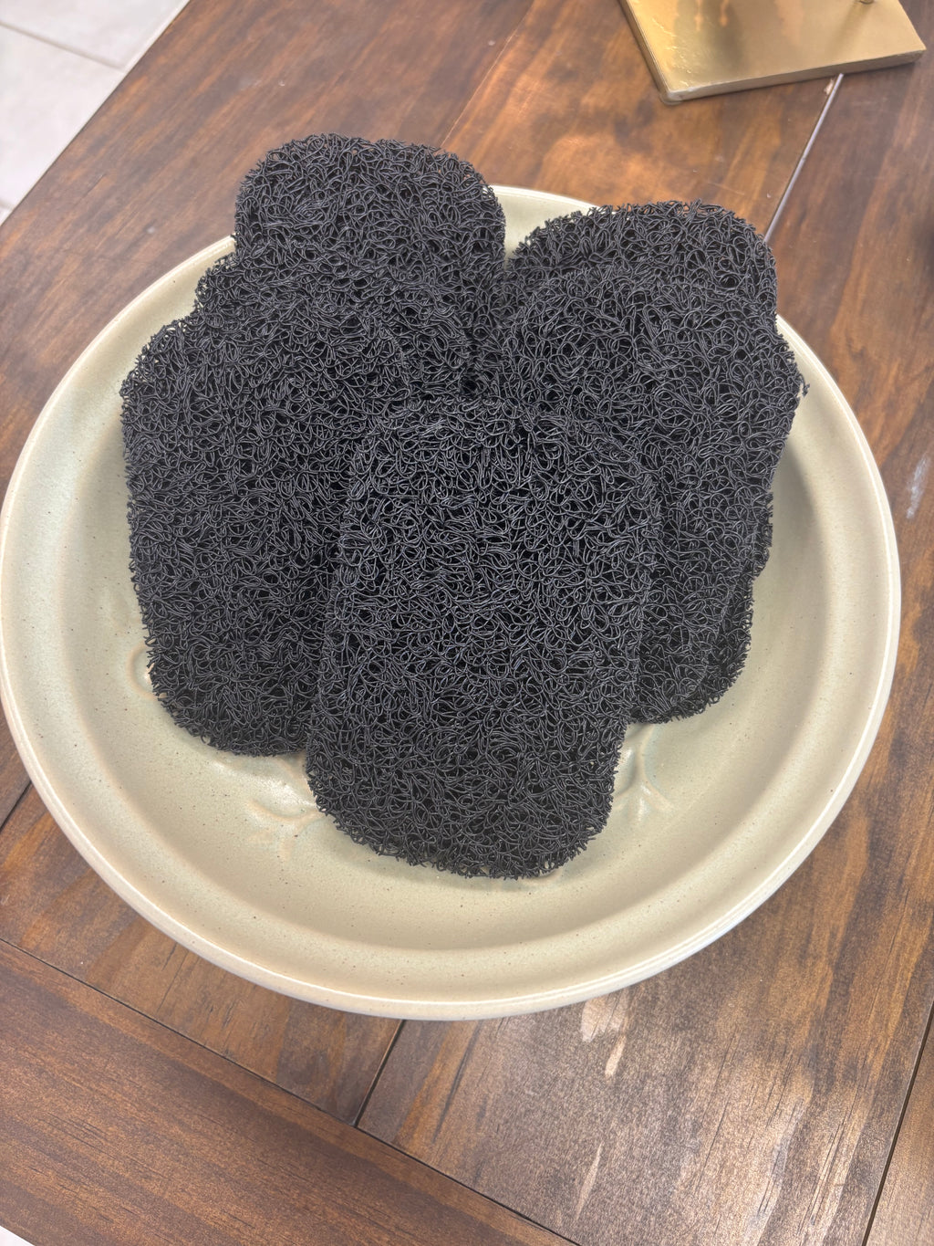 Black Bar Soap Drain Dish