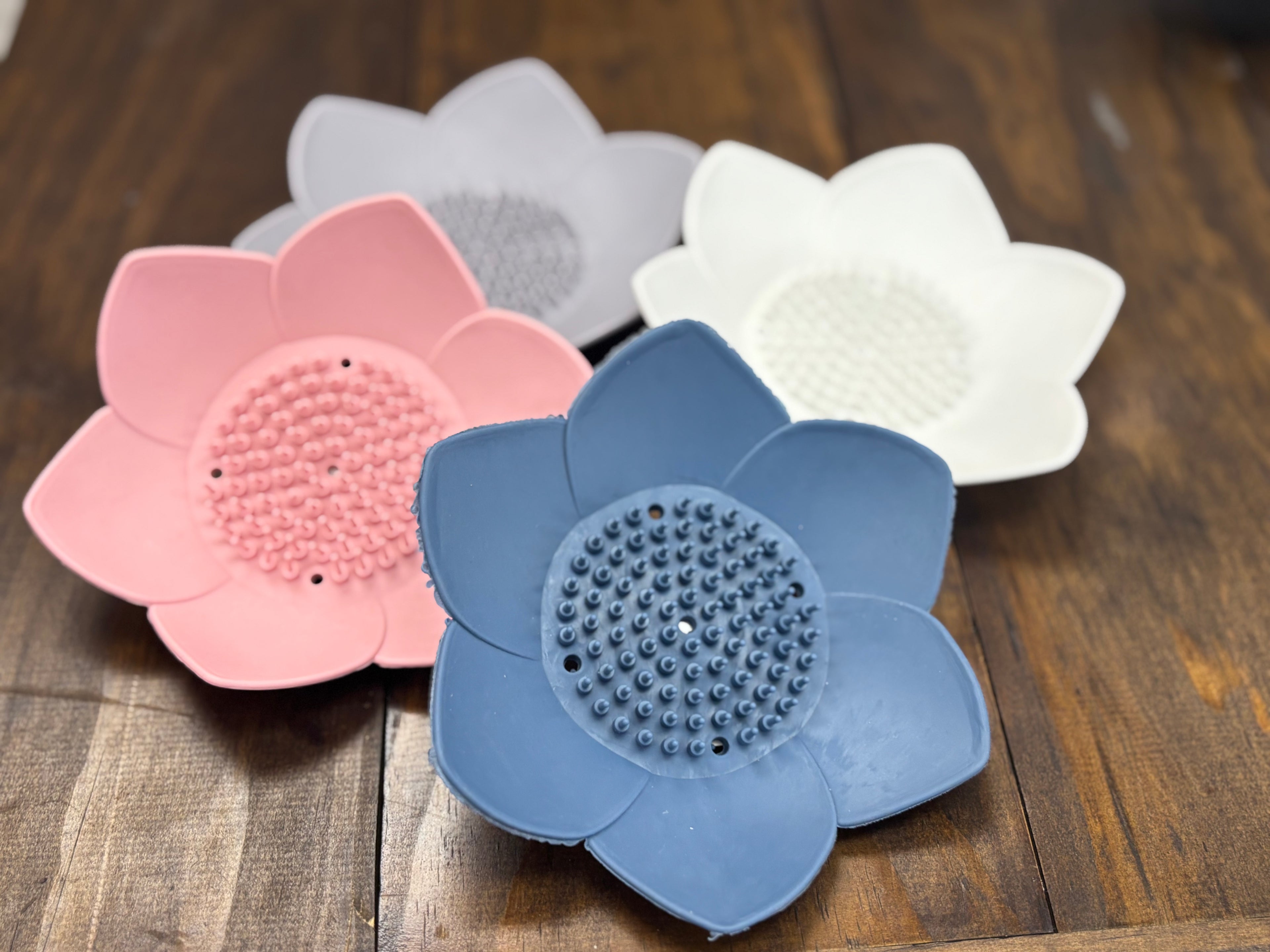 Silicone Flower Soap Dish