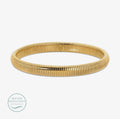 Gold Waterproof Flex Bangle | Narrow