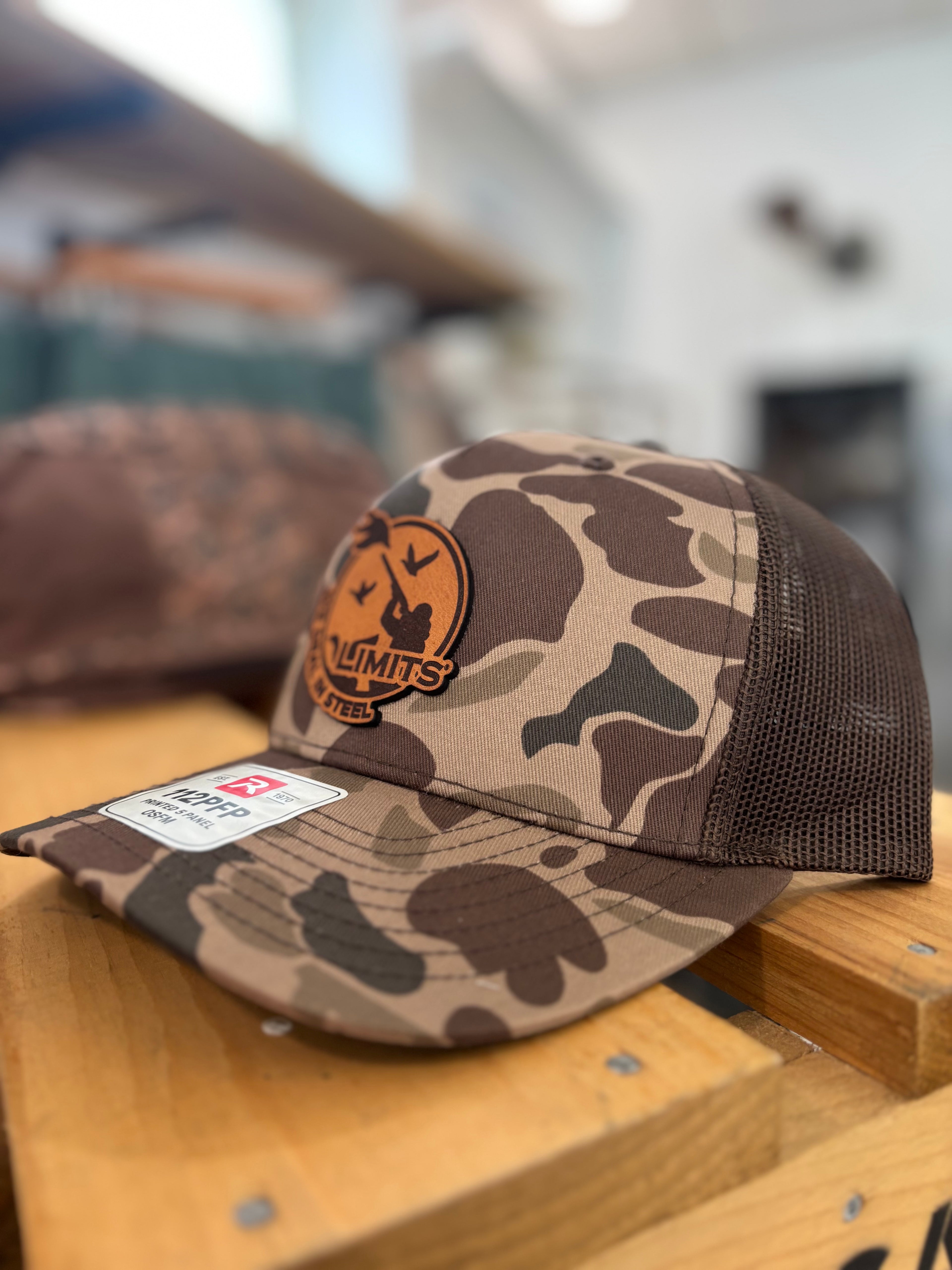Limits Brown Camo Patch Hat