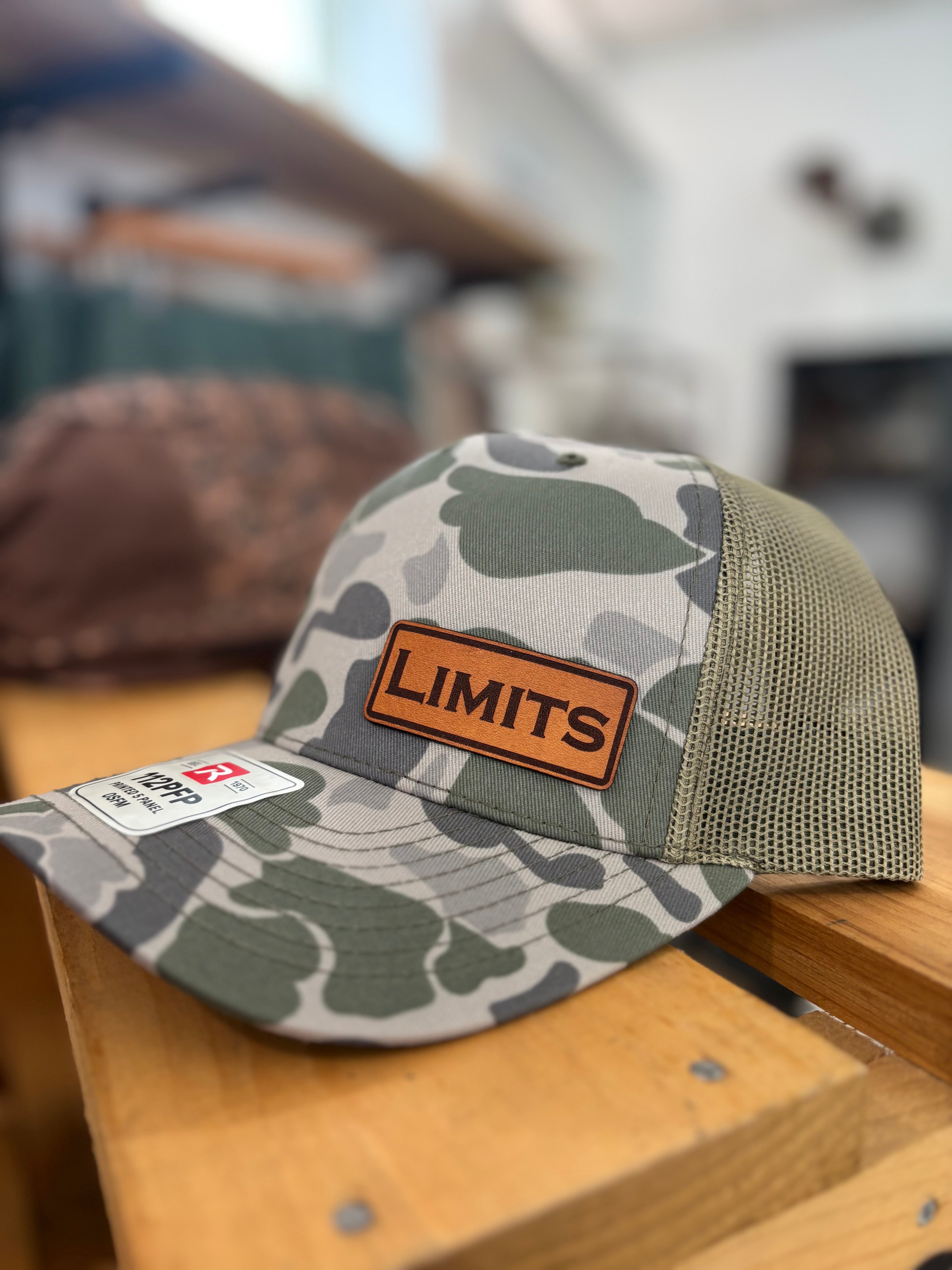 Limits Green Camo Patch Hat