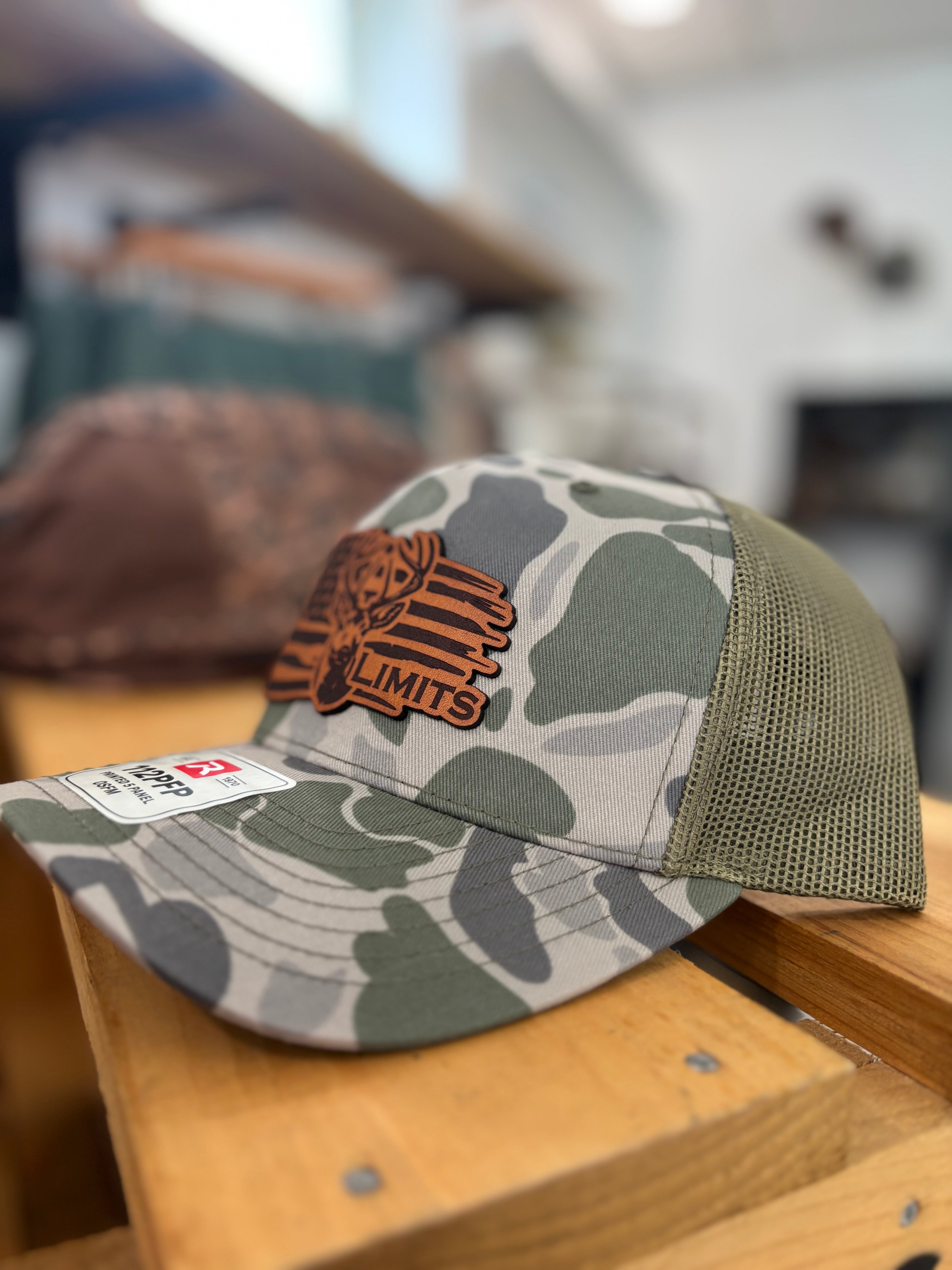 Limits Green Camo Patch Hat