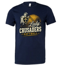 Vintage Lady Crusaders Bella Tee