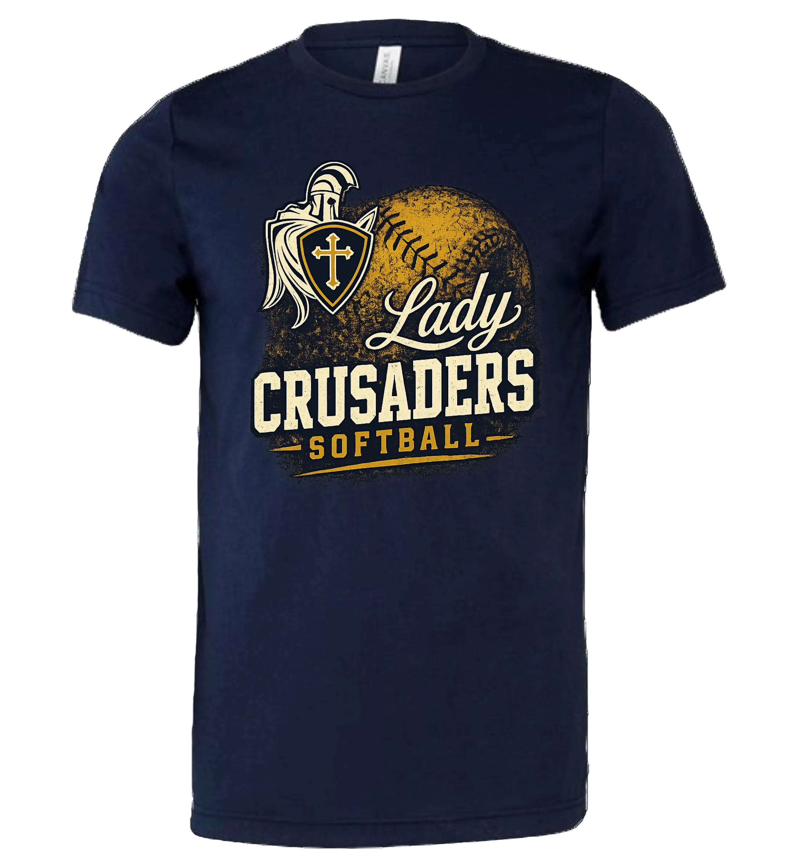 Vintage Lady Crusaders Bella Tee