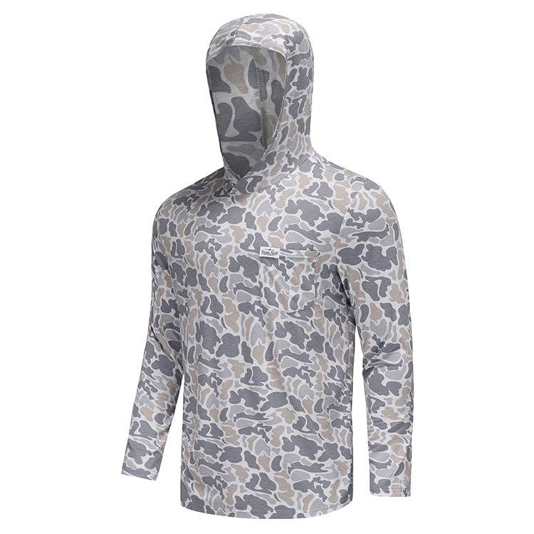 Drift Performance Hoodie - Smoke Camo