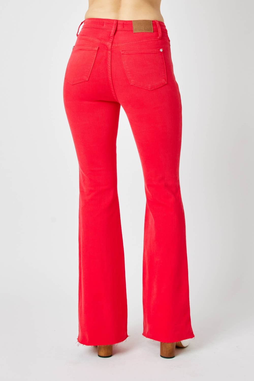 Judy Blue Red Flares w/ Tummy Control