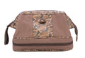Turkey Brown Canvas Toiletry Bag