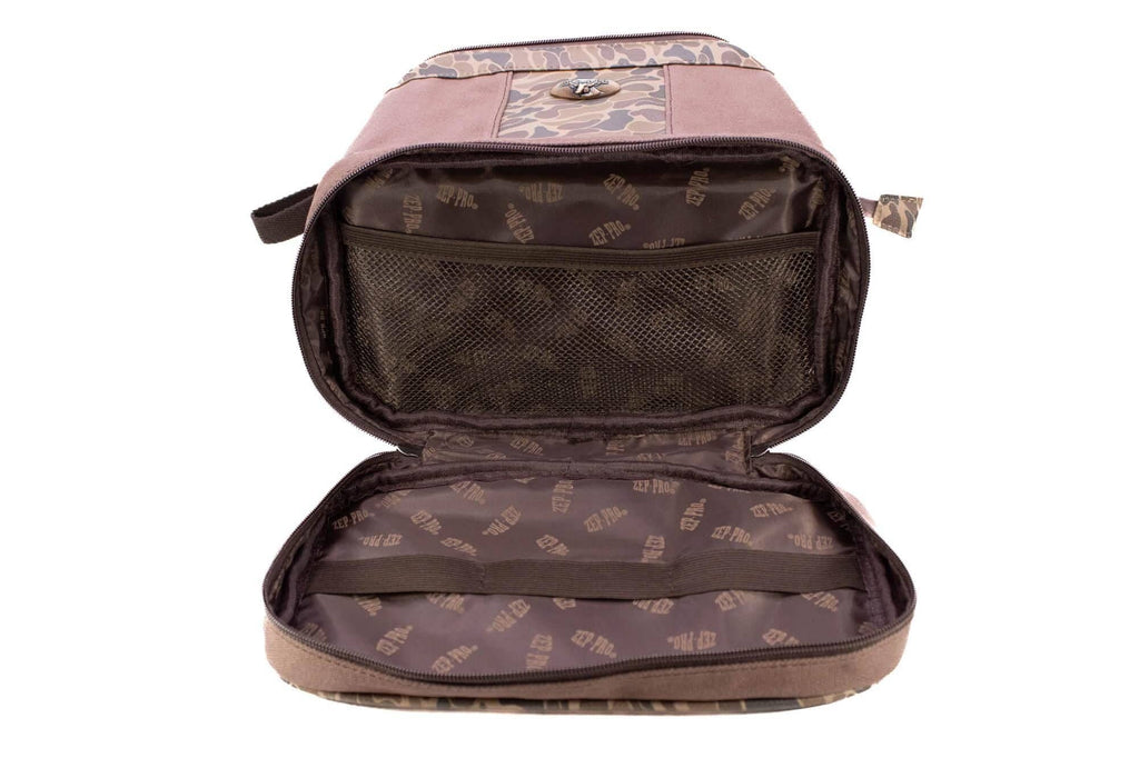 Turkey Brown Canvas Toiletry Bag