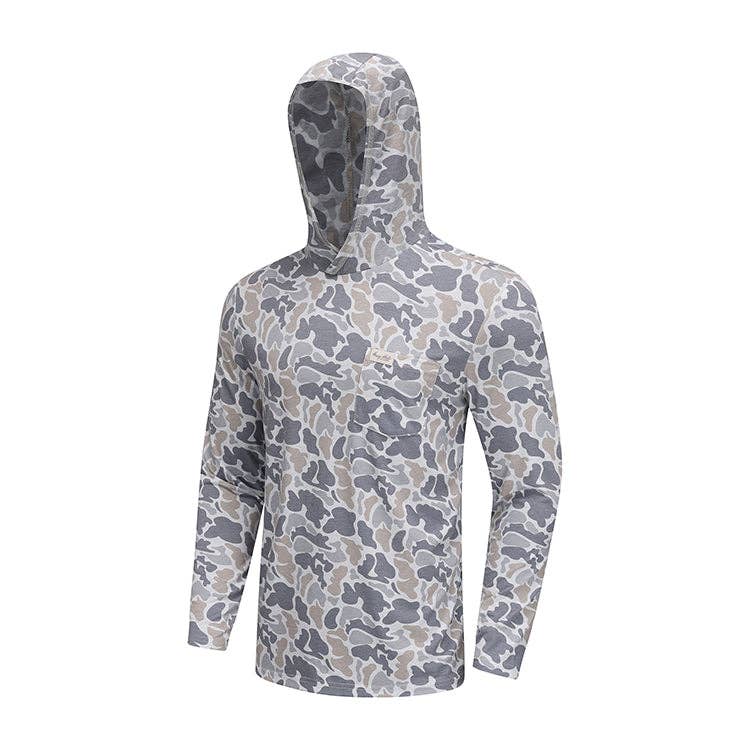 Drift Performance Hoodie - Smoke Camo