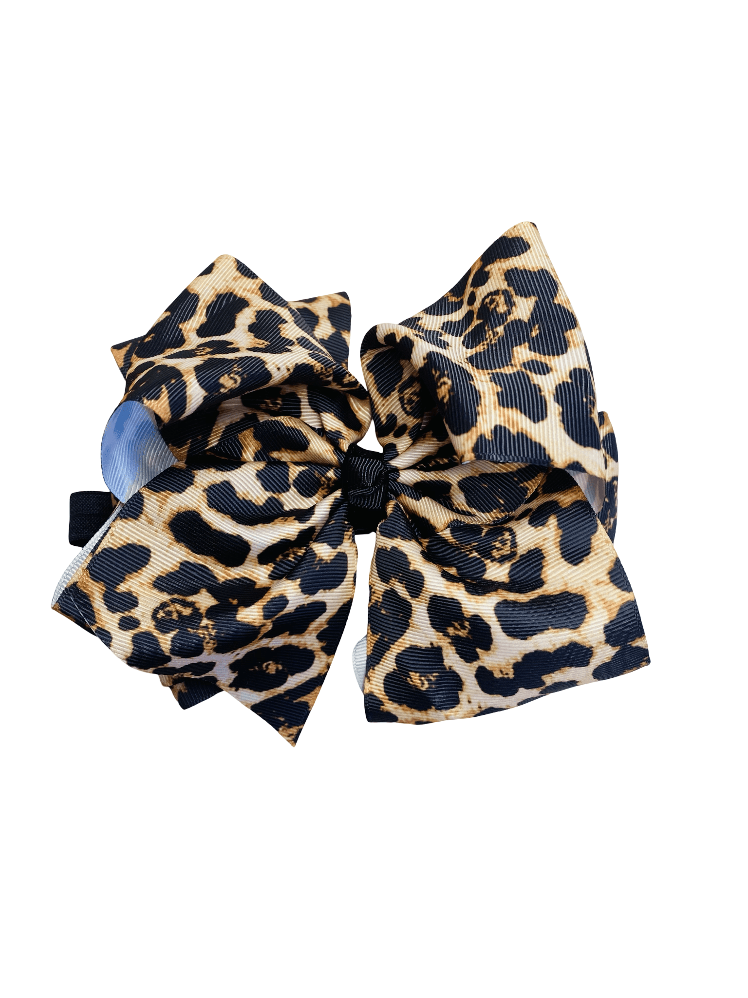 Animal Print Hair Bow Headband
