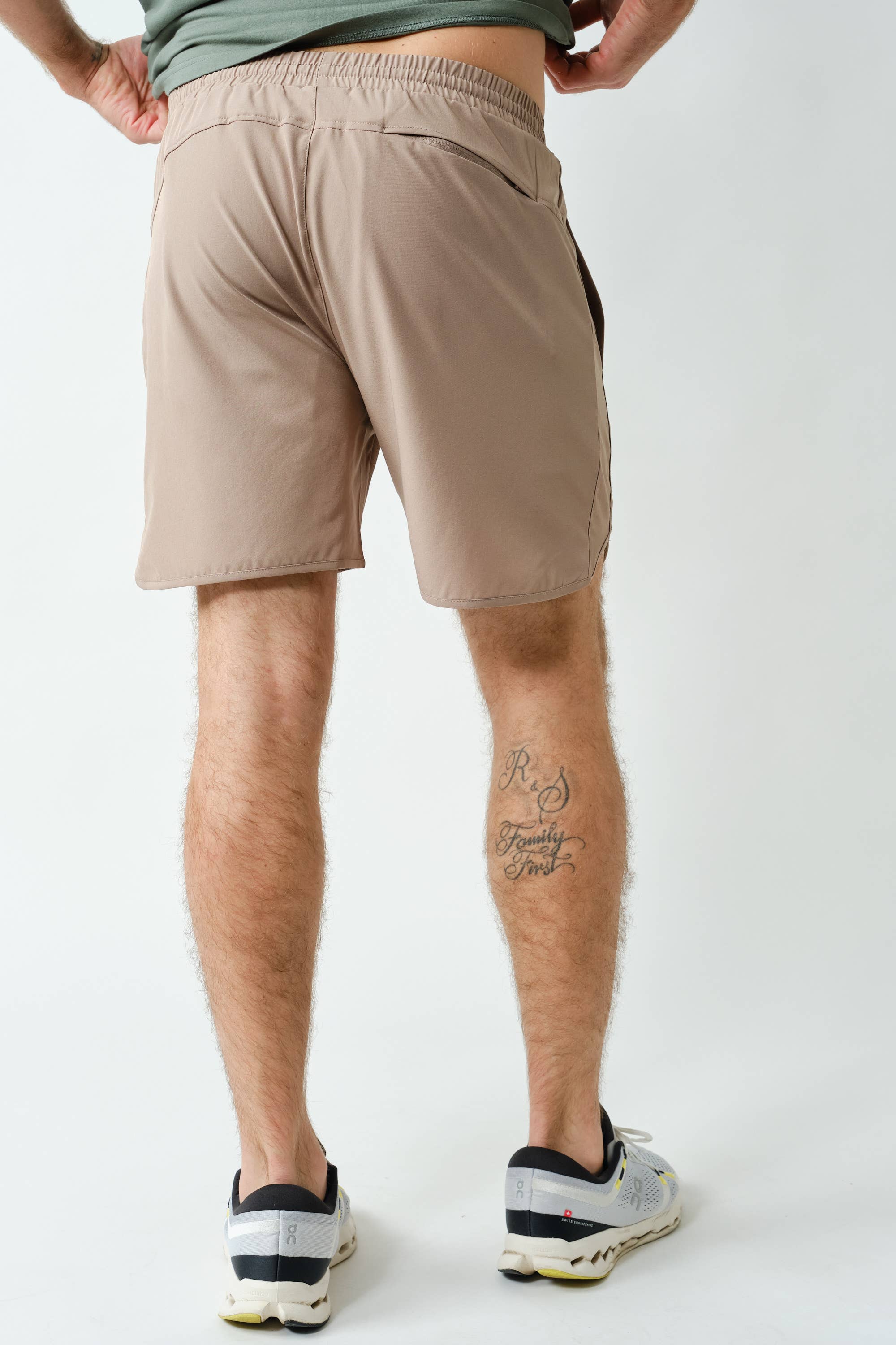 Men's Mono B Shorts | Silken Taupe