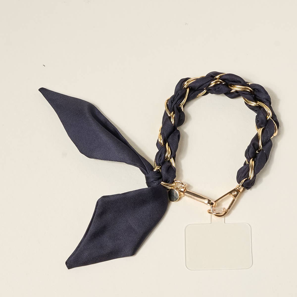 Call Me Later Phone Scarf | Black