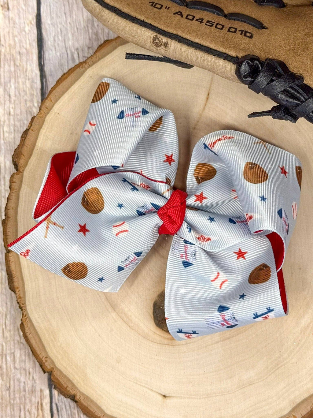 All-Star Double Layer Classic Hair Bow | Clip or Headband