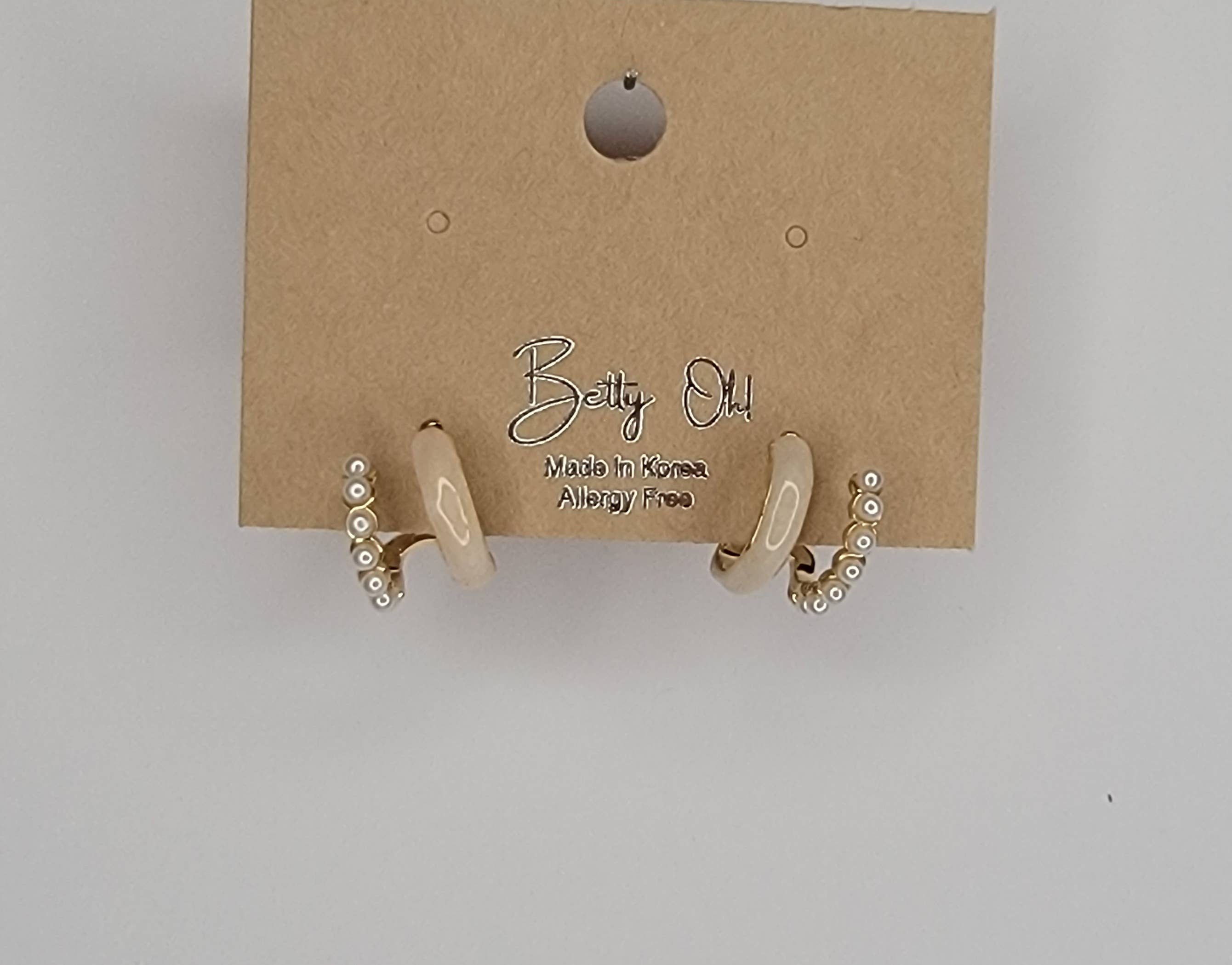 Small Double Layered Hoop Earrings