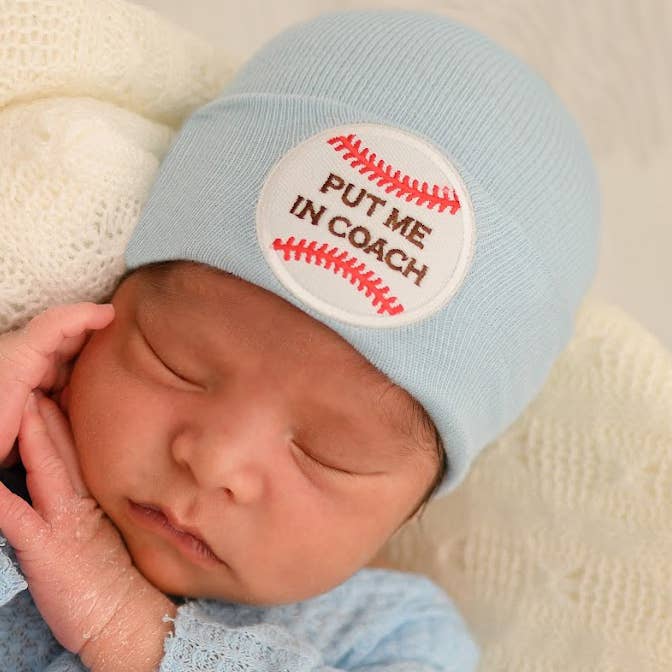 Put Me In Coach Infant Hat