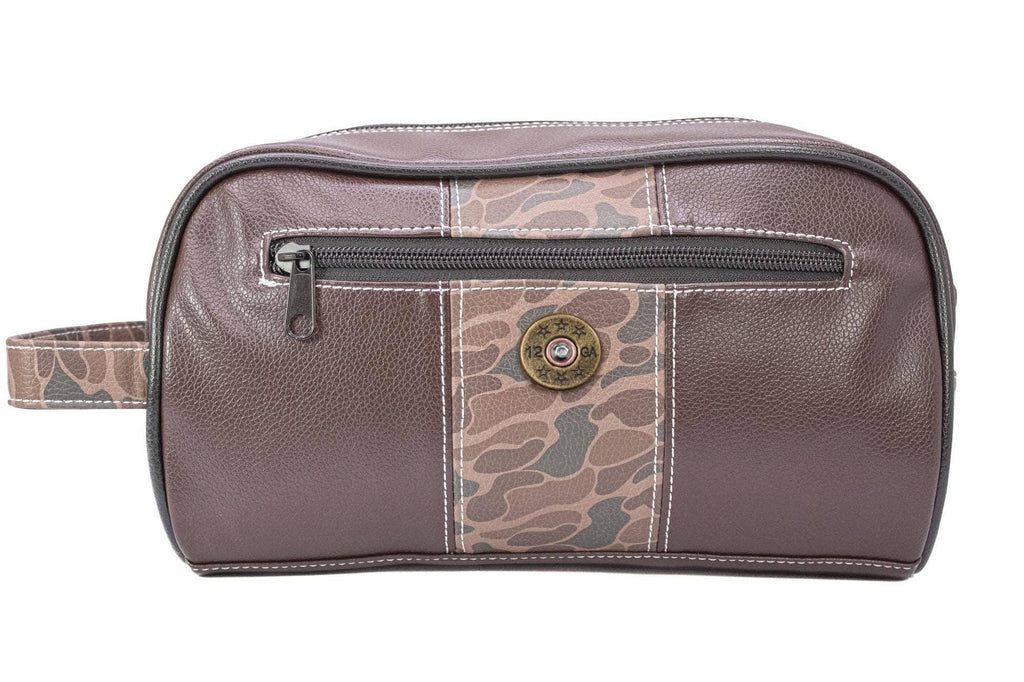 Shot Shell Toiletry Dopp Bag