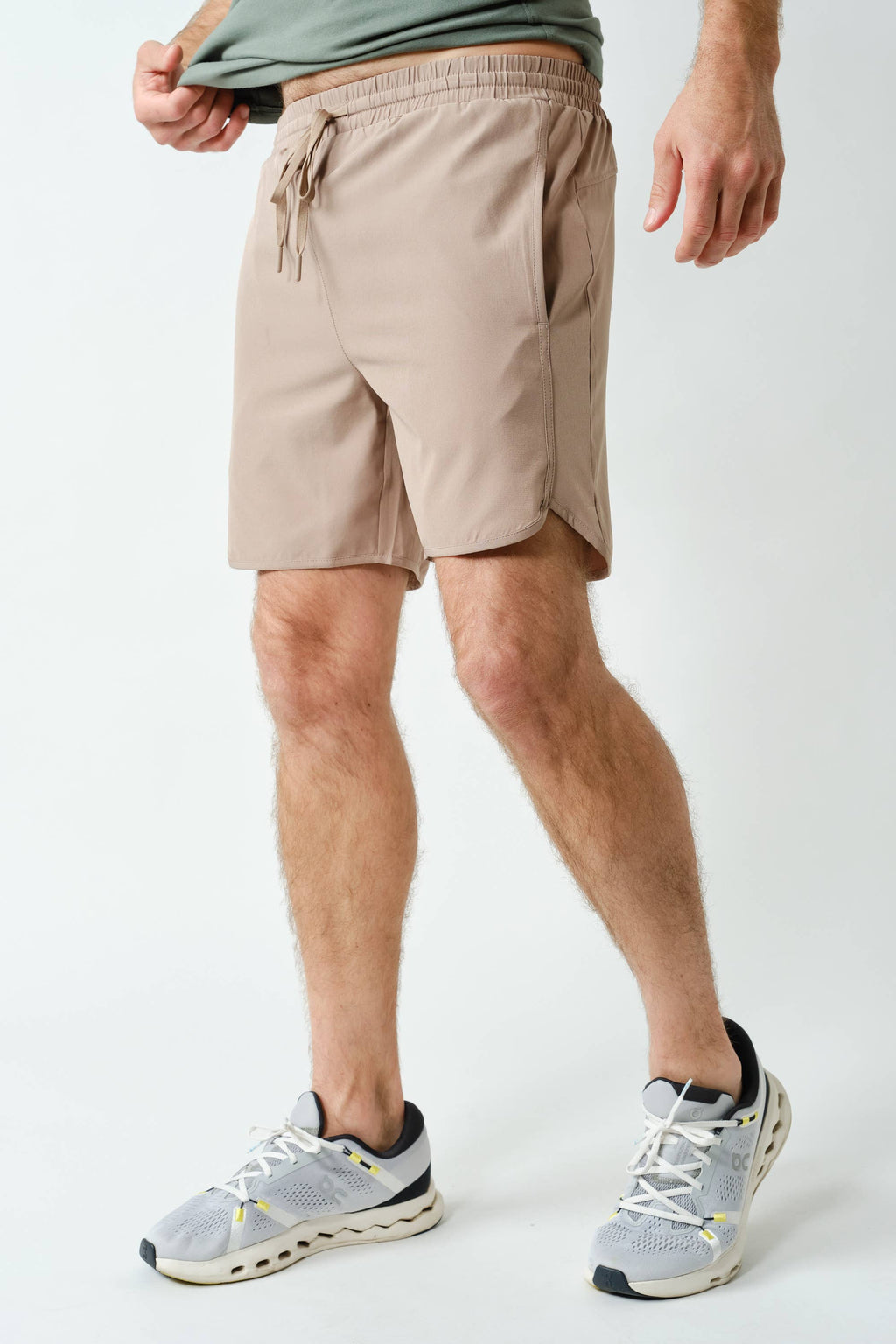 Men's Mono B Shorts | Silken Taupe