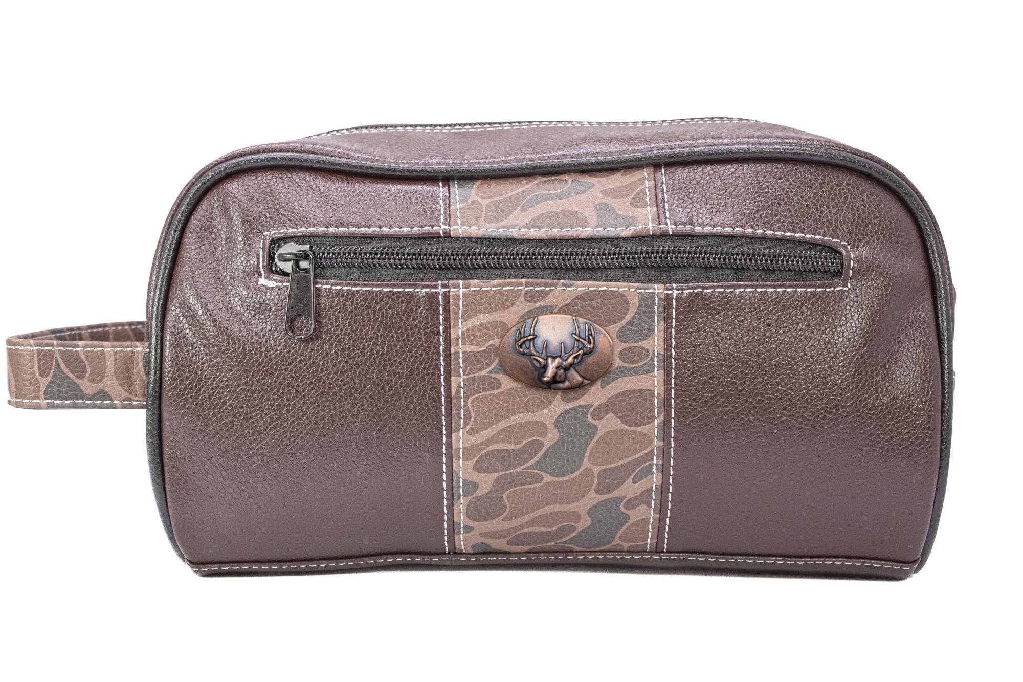 Buck Old School Camo Dopp Toiletry Bag