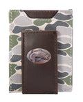 Bass Men's Magnetic Pocket Camo Wallet